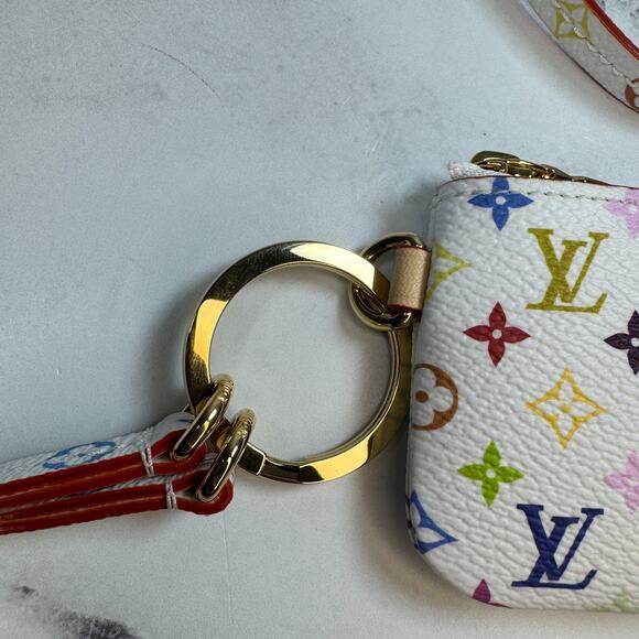 Louis Vuitton Murakami Multicolor Phone Holder LV X TM Pouch Rare 2025 New - Picture 12 of 13